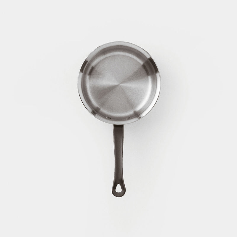 Innenansicht: Stielkasserolle Sambonet, Serie HOME CHEF, 16 cm, Stielgriff mit Öse, Edelstahl
