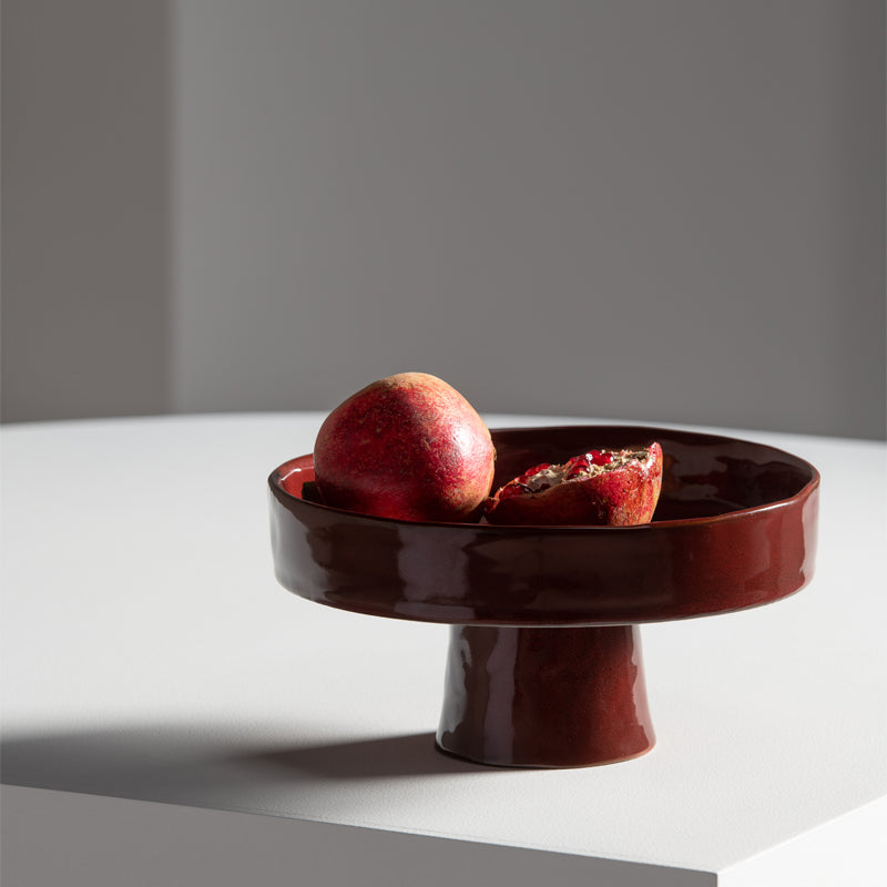 Auch als Obstschale ist sie ein toller Eyecatcher, die La Mere Schale von Serax, entworfen von der Designerin Marie Michielssen.