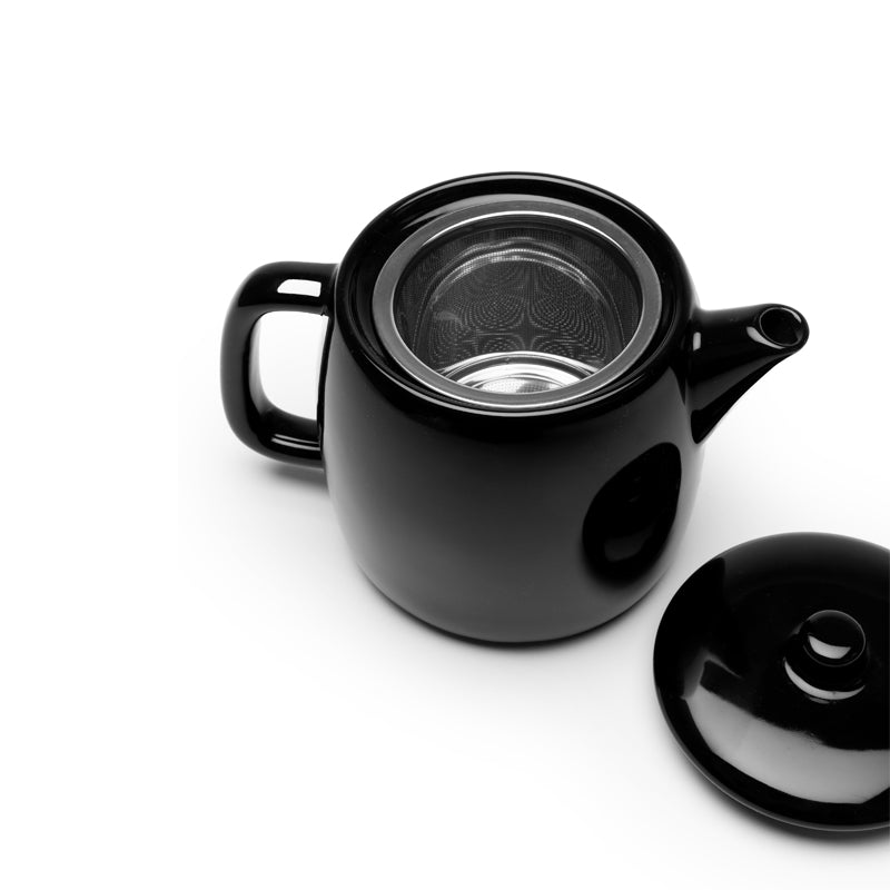 Teesieb aus Edelstahl zum Einhängen in der Teekanne  BLACK PASSE-PARTOUT von Serax 