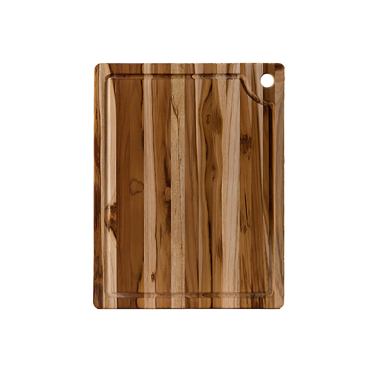 MARINE Schneidbrett von TeakHaus, 100 % FSC-zertifiziertes Teakholz,  2 Brett-Größen, Loch zum Aufhängen, Saftrille
Online-Shop Home-and-Kitchen.de