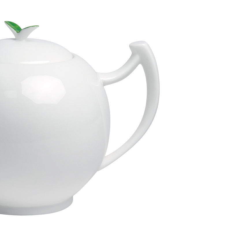 Detailansicht Griff TeaLogic Teekanne TEA TIME - Bone China Porzellan - 1,5 l bei Home & Kitchen