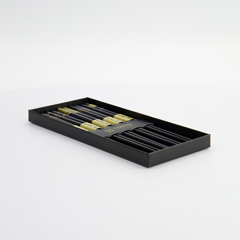 Offene Geschenkbox CRANE Essstäbchen / Chopsticks von Tokyo Design, 5 Paare
Online-Shop Home-and-Kitchen.de