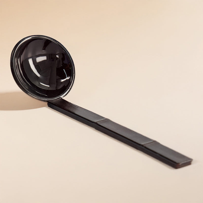 Ramenlöffel von Tokyo Design, aus lebensmittelgeeigneter Kunststoff, spülmaschinengeeignet, dunkelbraun,
tiefe Löffelschale
Online-Shop Home-and-Kitchen.de