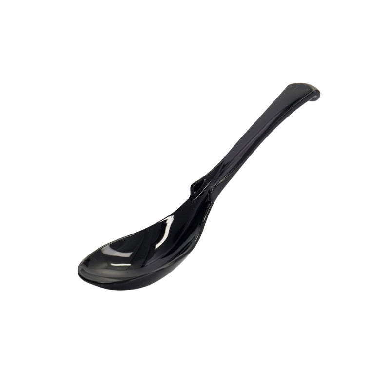 Schwarze Ramenlöffel von Tokyo Design, 2 Haken zum Einhängen am Tellerrand, lebensmittelgeeignetes Acryl, Größe: 17 cm
Online-Shop Home-and-Kitchen.de