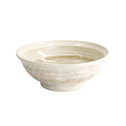 HAKEME Ramen-Schale von Tokyo Design, Porzellan, Muster: Hakeme (Pinselstrich-Technik) Beige, Hellbraun
Höhe 7,2 cm, Ø 19,5 cm / Volumen 0,9 Liter, Online-Shop Home-and-Kitchen.de