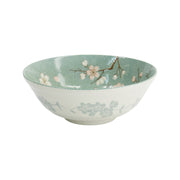 FUJISAKURA GREEN Ramen-Schale von Tokyo Design, Porzellan, Made in Japan, Muster: Kirschblüten mit Zweigen, Hellgrün, Rosa, Braun, Weiß
Höhe 8 cm, Durchmesser 20,2 cm / Volumen 1 Liter, Online-Shop Home-and-Kitchen.de