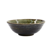 SHINRYOKU Ramen-Schale von Tokyo Design, Porzellan, gesprenkelte Oberfläche, Farben: Grün, Braun
Höhe 7,8 cm, Durchmesser 21 cm / Volumen 1 Liter, Online-Shop Home-and-Kitchen.de