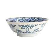 OCTUPUS Ramen-Schale von Tokyo Design, Porzellan, außen Ornamente, innen Kreis-Motive, Blau, Weiß
Größe: Höhe 7,5 cm, Ø 19 cm / Online-Shop Home-and-Kitchen.de