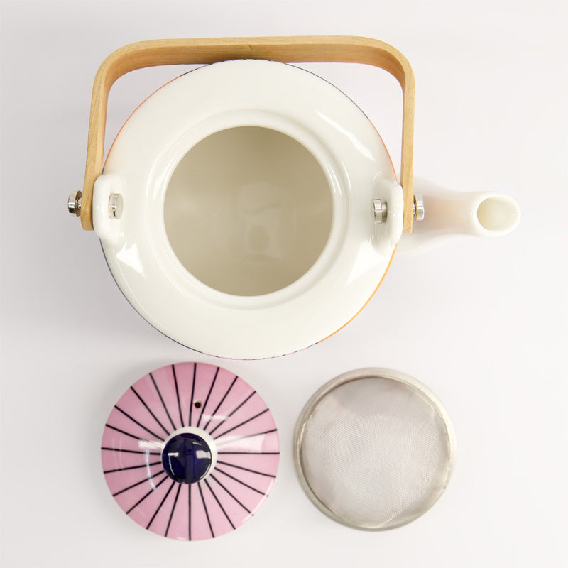 3-teiliges Teekannen-Set KAWAII von Tokyo Design mit Kanne, Deckel und Edelstahl-Teesieb.  Online-Shop Home-and-Kitchen.de
