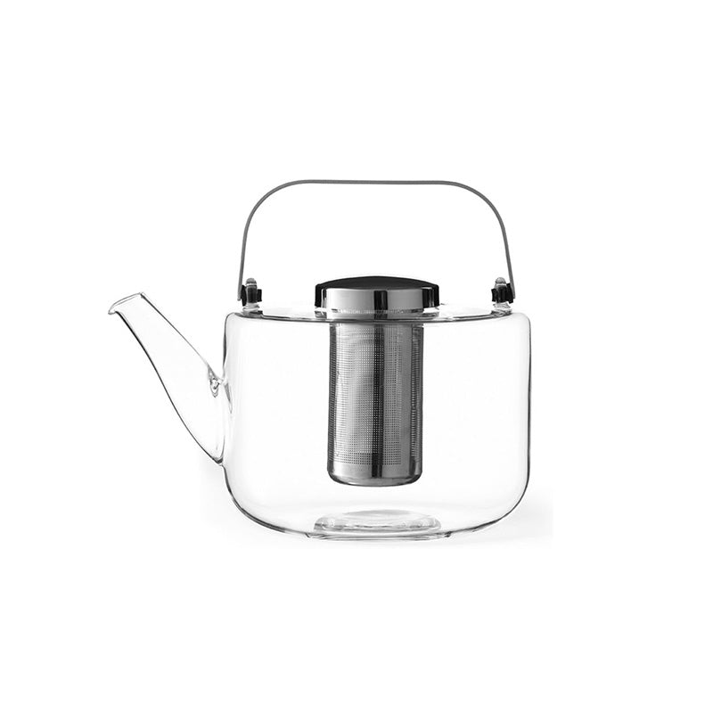 BJORN Teekanne von Viva ScandinaviaTeesieb und Steckdeckel aus Edelstahl, langer Ausgießer, Henkel aus gebürstetem Edelstahl
Online-Shop Home-and-Kitchen.de