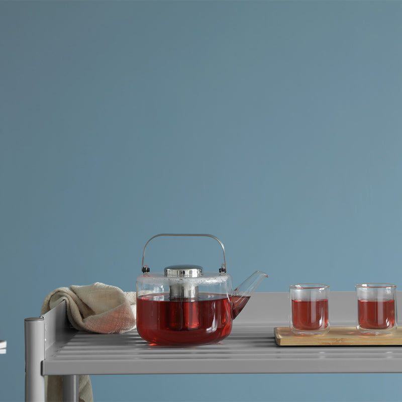 BJORN Teekanne von Viva Scandinavia, Teesieb und Steckdeckel aus Edelstahl langer Ausgießer, Henkel aus gebürstetem Edelstahl
Online-Shop Home-and-Kitchen.de