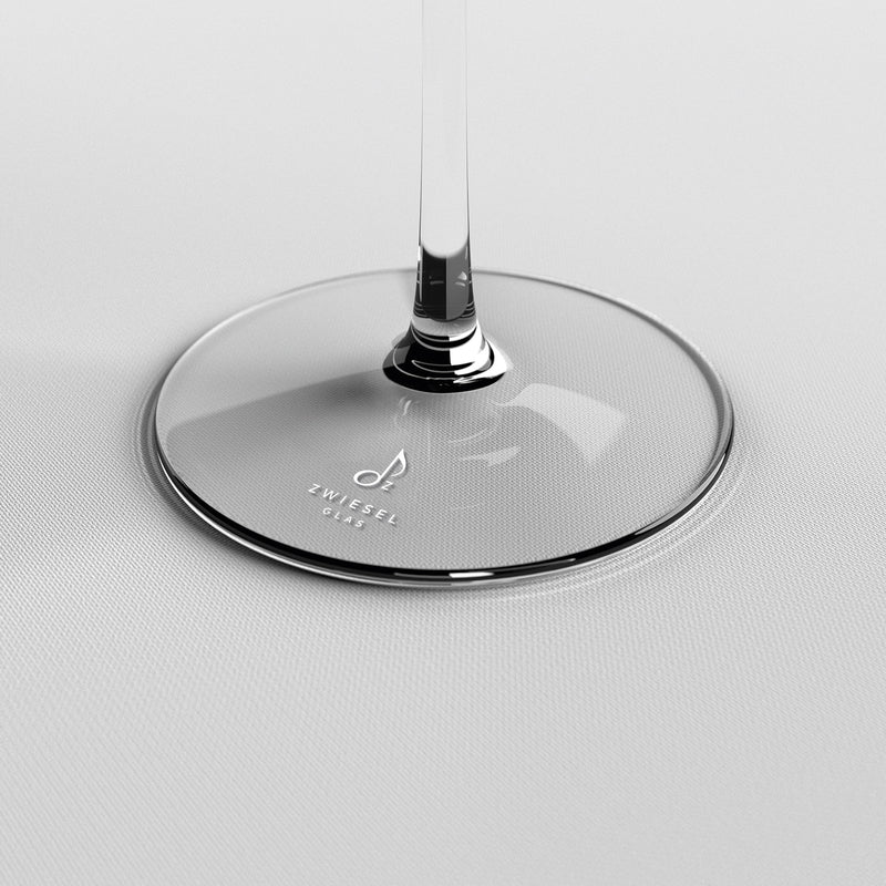 Markenlogo von Zwiesel Glas auf allen Glasböden.