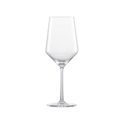 Cabernet-Rotweinglas PURE von Zwiesel Glas, schlichtes Design mit leichter Kantenform, Tritan®-Kristallglas, hergestellt in Deutschland
