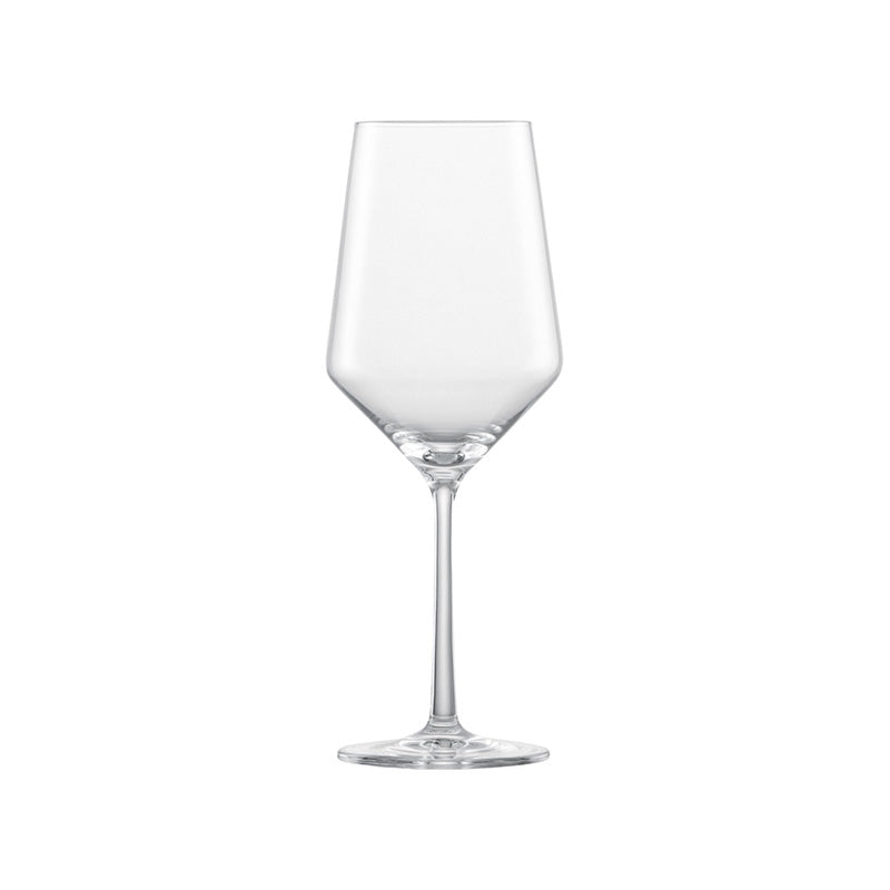 Cabernet-Rotweinglas PURE von Zwiesel Glas, schlichtes Design mit leichter Kantenform, Tritan®-Kristallglas, hergestellt in Deutschland
