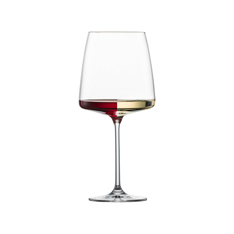 Universal Weinglas für Rot- oder Weißweine: Weinglas VIVID SENSES "Samt & Üppig" von Zwiesel Glas,
Höhe 23,6 cm, Ø 10,5 cm / Volumen 710 ml