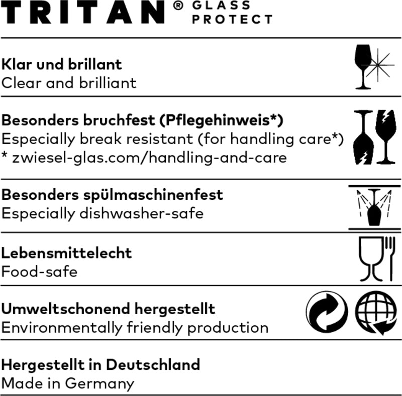 Produkthinweis von Zwiesel Glas